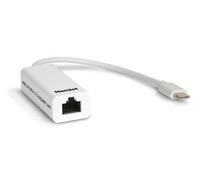 Hamlet HNU3GIGATC adaptador y tarjeta de red Ethernet 1000 Mbit/s - Accesorio de red (Alámbrico, USB Tipo C, Ethernet, 1000 Mbit/s)
