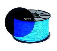 Hamlet HP3DXROLB2BF Bobina ABS 1Kg / 1,75mm, Blu FOSFORESCENTE AL BUIO, 3DX100 impresora Compatibile 3D