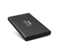Hamlet Caja para disco duro externo HXD25TCU31 2.5" SATA USB Tipo C 3.1 Gen 2 Negro
