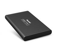 Hamlet HXD25TCU31 Disco duro portátil 2.5" Negro caja para disco duro externo - Disco duro en red (2.5", SATA, Serial ATA II, Serial ATA III, 3.1 (3.1 Gen 2), USB Tipo C, Disco duro portátil, Negro)