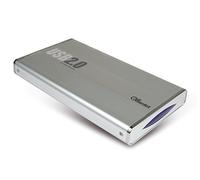 Hamlet HXD2CCUU USB 2.0 Station 2.5” External Hard Disk Enclosure 2.5" Plata - Disco duro en red (2.5", IDE/ATA, USB 2.0, Plata, Aluminio, 79 x 142 x 17 mm)