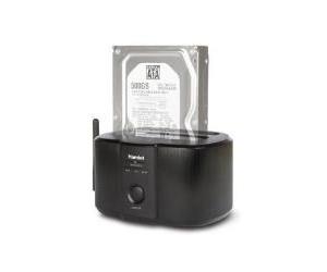 Hamlet hxddwifi base de conexión para disco duro negro