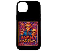 Hamlet My Home Boy Shakespeare Humorístico Lema Meme Carcasa para iPhone 14 Plus