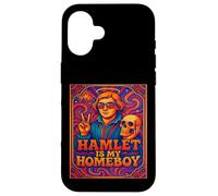 Hamlet My Home Boy Shakespeare Humorístico Lema Meme Carcasa para iPhone 16