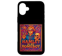 Hamlet My Home Boy Shakespeare Humorístico Lema Meme Carcasa para iPhone 16 Plus