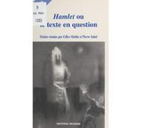 Hamlet Ou Le Texte En Question (ebook)