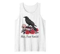 Hamlet Shakespeare Jugar Cita por desgracia, Pobre Yorick! Camiseta sin Mangas