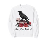 Hamlet Shakespeare Jugar Cita por desgracia, Pobre Yorick! Sudadera