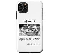 Hamlet Shakespeare Play Hamlet Cita, Alas Pobre Yorick! Carcasa para iPhone 11 Pro Max