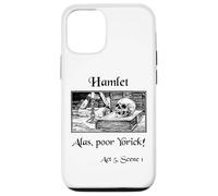 Hamlet Shakespeare Play Hamlet Cita, Alas Pobre Yorick! Carcasa para iPhone 12/12 Pro
