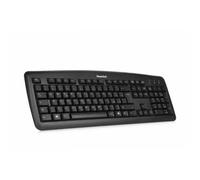Hamlet Teclado USB Profesional – diseño en alemán – Color Negro