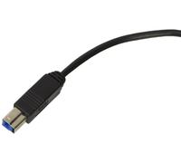 Hamlet XCTC-U3B100 USB Cable 1 m USB C USB B Male Black - USB Cables (1 m, USB C