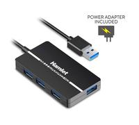 Hamlet xhub-04u3p hub de interfaz usb 3.2 gen 1 (3.1 gen 1) type-a 500