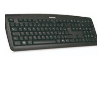 Hamlet xkkita2 teclado universal usb italiano negro