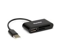 Hamlet xzr101ua lector de tarjeta usb 2.0 negro