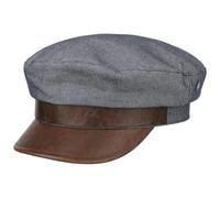 HAMMABURG Cotton Riders Gorra Marinera Estilo Driver sin Costura Central Visera Amplia Unisex Primavera Verano