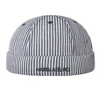 HAMMABURG Gorro Docker a Rayas de Algodon Hecho en UE Hombre Todo el ano