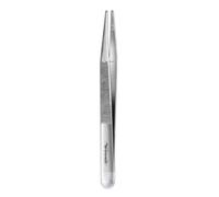 Hammacher Laboratorio y pinzas de soldadura, tocón, puntas estriadas, 120 mm de longitud
