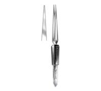 Hammacher Pinzas de soldadura, rectas, cruzadas, 160 mm de longitud