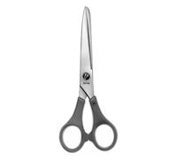 Hammacher Tijera de laboratorio con asas de plástico, rectas, puntiagudas/tocón, 140 mm de longitud