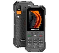 Telefono movil rugerizado hammer 6 2.4pulgadas - 4g - negro