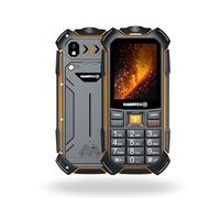 Telefono movil rugerizado hammer boost 2 lte 2.4 pulgadas - 2mpx - 4g - negro - naranja