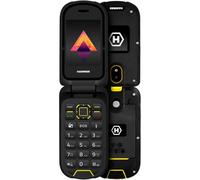 HAMMER - BOW LTE teléfono móvil 6,1 cm (2.4") Negro, Amarillo Teléfono resistente