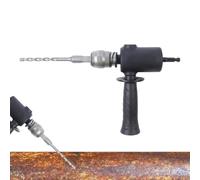 Hammer Drill Chuck Adapter, Electric Drill Conversion Head, Wear Resistant Tight Fit System Durable Steel Design, Rotary Hammer Connection Accessory, Concrete Wall Repair Projects 10.24in