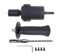 Hammer Drill Chuck Adapter - Wear Resistant Tight Fit Tool, 1 Piece Electric Drill to Hammer Conversion Head for Concrete Wall, Home Repair, Project Beginners Professionals