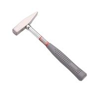 Hammer Fitter Hammer - Mango de acero para electricista, pequeño, plano, de acero al carbono, para un excelente agarre y absorción de impactos