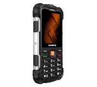 Hammer Forge Teléfono móvil para exteriores sin contrato, batería de 2300 mAh, 32 GB, pantalla TFT de 2,4", botones grandes, linterna, cámara de 2 MP, radio FM, USB-C, doble SIM, IP68/MIL-STD-810H, ne