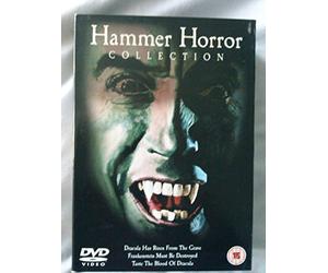 Hammer Horror Collection DVD Very Rare Box Set Contains - Dracula has risen from the Grave/Frankenstein must be destroyed/Taste the Blood of Dracula REGION 2 Peter Cushing Christopher Lee