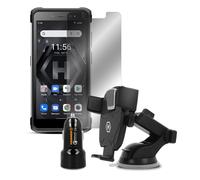 Pack telefono movil smartphone rugerizado hammer iron 4 extreme pack lte black silver 55pulgadas 32gb rom 4gb ram 13