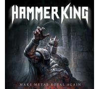 Hammer King – Make Metal Royal Again – Vinilo (salpicado rojo y dorado, gatefold)
