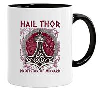 Hammer of Thor Viking Mug | Coffee Tea Mug for Breakfast/Birthday Presents for Dad/Uncle/Mam, 11oz cerámica
