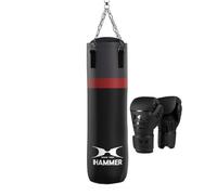 Hammer - Pack de Boxeo de Boxeo, tamaño 28 x 100 cm, Color Negro