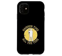 Hammer Time All The Time: Divertido capataz del Gerente de construcción Carcasa para iPhone 11