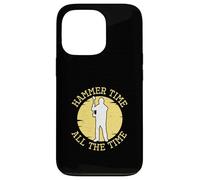 Hammer Time All The Time: Divertido capataz del Gerente de construcción Carcasa para iPhone 13 Pro