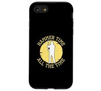 Hammer Time All The Time: Divertido capataz del Gerente de construcción Carcasa para iPhone SE (2020) / 7/8