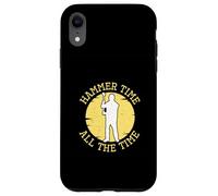 Hammer Time All The Time: Divertido capataz del Gerente de construcción Carcasa para iPhone XR