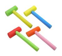 Hammer Toy, Safe Foam Percussion Equipment, Colorful Baby Hammer Toy, Indoor Playroom 4 Pieces Interactive Game For Fine Motor Boy Girl Indoor Playroom Kindergarten