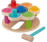 Hammerbank: Ø 18 cm, Höhe: 7 cm, Holz, 6 Teile, per Stück (Importación USA)