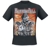 Hammerfall Built To Last Camiseta Negro M