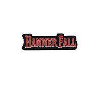 Hammerfall Hammer Fall parche patch bordado con logotipo para planchar de hierro en apliques