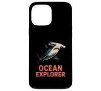 Hammerhead Shark Ocean Explorer Surf's Up Playa para hombre Carcasa para iPhone 13 Pro Max