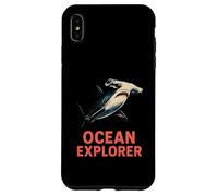 Hammerhead Shark Ocean Explorer Surf's Up Playa para hombre Carcasa para iPhone XS Max