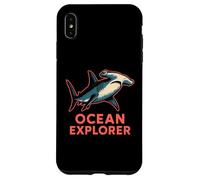 Hammerhead Shark Ocean Explorer Surf's Up Playa para hombre Carcasa para iPhone XS Max