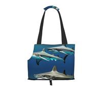Hammerhead Sharks - Transportador para perros pequeños, gatos, bolso antisaltos para perros con bolsillos grandes, viajes al aire libre
