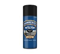 Hammerite - Aerosol Negro Acabado Liso 400ml