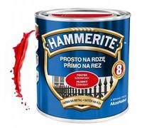 HAMMERITE Barniz protector contra el óxido 0,7 l brillante (rojo brillante)